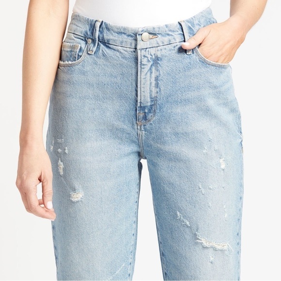 NWT Good American Weekender Straight Jeans - Picture 3 of 16